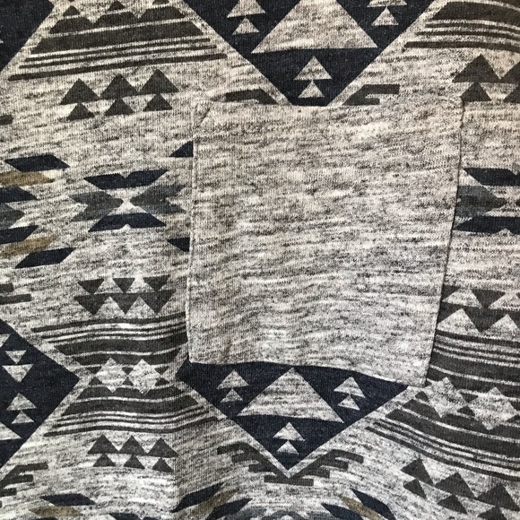 On the Byas Aztec Print Sweatshirt - Picture 3 of 4